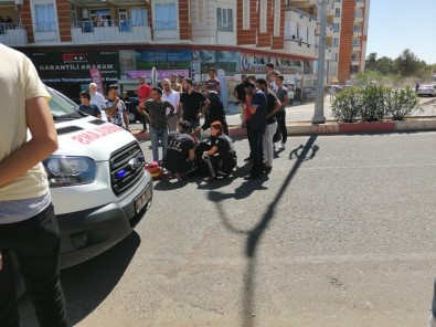 Siirt'te Otomobilin Çarptığı Kadın Yaralandı