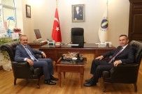 SEDDAR YAVUZ - Vali Yavuz'dan Rektör Akdoğan'a Ziyaret
