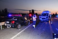 İBRAHIM ÇIÇEK - Kütahya'da zincirleme kaza: 3 ölü, 4 yaralı