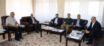 MUSTAFA KARATAŞ - Memur-Sen Erzurum İl Yönetiminden Rektör Çomaklı'ya Ziyaret
