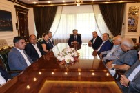 HASAN BASRI GÜZELOĞLU - Sanayicilerden Kayyuma Destek Ziyareti