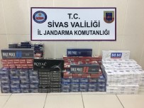 SİGARA KAÇAKÇILIĞI - Sivas'ta Jandarma Operasyonları