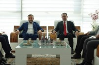 MECLİS ÜYESİ - Bakan Aydın Maruf, Elazığ TSO Başkanı  Arslan'la Bir Araya Geldi