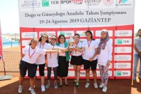 FATMA ŞAHIN - Erkeklerde Gaziantep Tenis İhtisas Kulübü Birinci Oldu