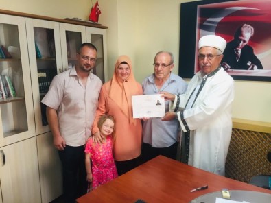 Fransalı Sandrine Tekirdağ'da Müslüman Oldu