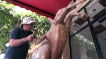 CEVIZLIBAĞ - 'Güzel Atlar Ülkesi'ni Ağaç Ve Taş Heykellerle Tanıtıyor