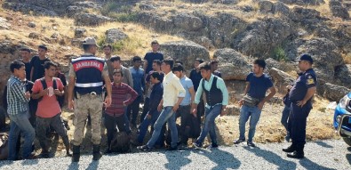 Malatya'da 39 Kaçak Göçmen Yakalandı