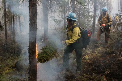 Orman Yangını Yerleşim Yerlerine Sıçradı