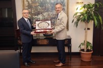 BİNALİ YILDIRIM - Rektör Levent'ten Ağbal'a Ziyaret