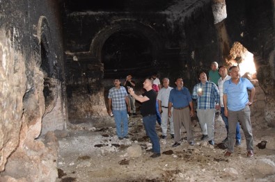 Kaymakam Dereci İle Ekinci Tarihi Hafeniş Mağaralarını İnceledi