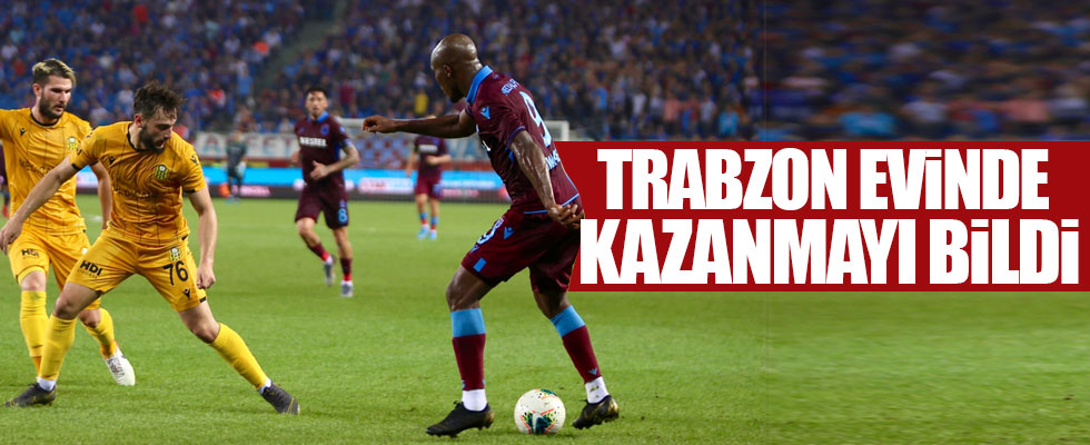 Trabzonspor kazanmayı bildi