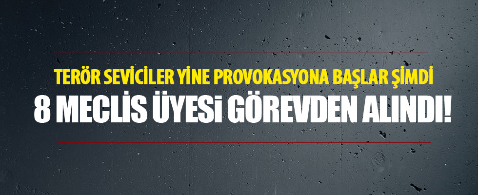 Van'da HDP'li 8 meclis üyesi görevden alındı