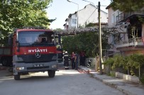 DOĞALGAZ - Burdur'da Ev Yangını