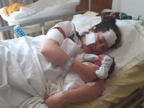 ERSİN ARSLAN - Eşi Tarafından Bıçaklanan Kadın, Bebeğini Kucağına Aldı
