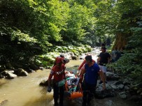 NECATI ÇELIK - Kanyonda Mahsur Kalan Yaralı Vatandaş İçin Kurtarma Ekipleri Seferber Oldu
