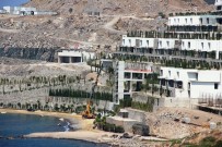 KAMU YARARı - Bodrum'daki Asansörün Yıkımı 3 Gündür Devam Ediyor