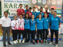 Büyükşehirli Karateciler Rize'de Madalyaları Topladı