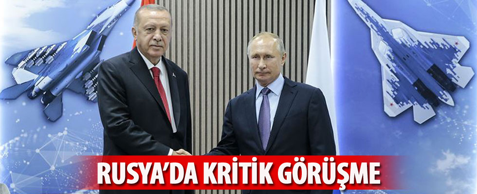 Erdoğan ve Putin Moskova'da bir araya geldi