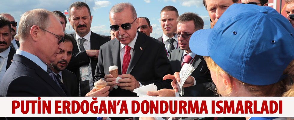 Putin, Erdoğan'a dondurma ısmarladı