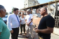 KURUÇEŞME - Başkan Kılıç'tan Yanan Ev İçin Talimat