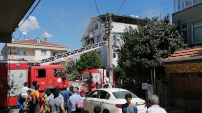 Darıca'daki Çatı Yangını Korkuttu