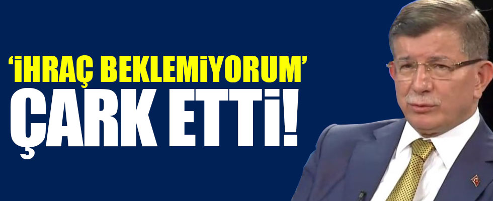 Davutoğlu çark etti!