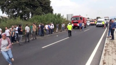 GÜNCELLEME - Aydın'da İşçi Otobüsü Devrildi Açıklaması 1'İ Ağır 44 Yaralı