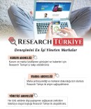 İŞ DÜNYASI - Research Türkiye Eylül'de Çıkıyor