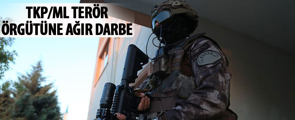 TKP/ML terör örgütüne darbe