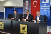 BAŞKAN ADAYI - TÜRMOB'dan Konya SMMMO'ya Ziyaret