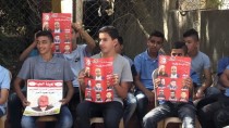 KIZILHAÇ - Açlık Grevindeki Filistinli Tutuklulara Destek Gösterisi