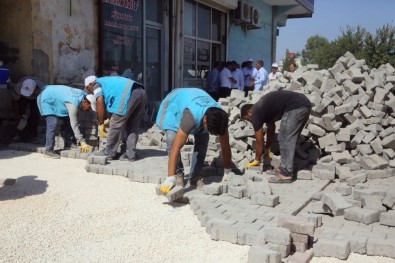 Eyyübiye'de Kilitli Parke Çalışması