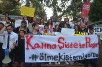 DAYAK - Kadın Cinayetlerine Boyalı Protesto