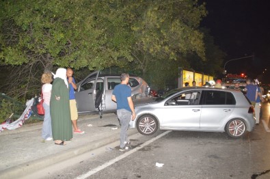 Sarıyer'de Trafik Kazası Açıklaması 5 Yaralı
