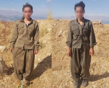 Şırnak'ta 2 Kadın Terörist Teslim Oldu