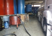 USULSÜZLÜK - Ankara'da 55 Ton Akaryakıt Yerine Kullanılabilecek Kalıp Yağ Ele Geçirildi