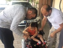 ŞAHIT - Aydın MHP, Ömer Arif'in Akülü Araç İsteğini Yerine Getirdi