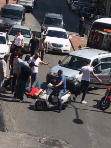 Kdz. Ereğli'de Otomobil İle Motosiklet Çarpıştı Açıklaması 1 Yaralı