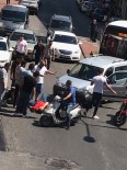 ERDEMIR - Kdz. Ereğli'de Otomobil İle Motosiklet Çarpıştı Açıklaması 1 Yaralı