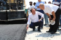 PAMUKKALE - Pamukkale Belediyesi Asfalt Mesaisine Devam Ediyor