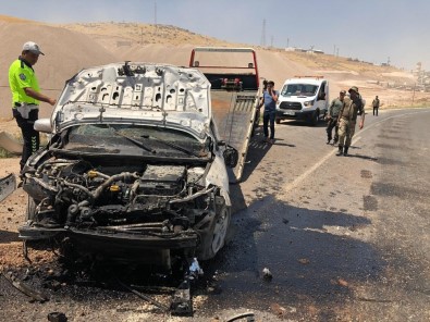 Siirt'te Trafik Kazası Açıklaması 1 Yaralı