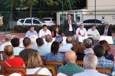 Başkan Sarıkurt, Kazımiye Mahallesi'nde Vatandaşlarla Buluştu