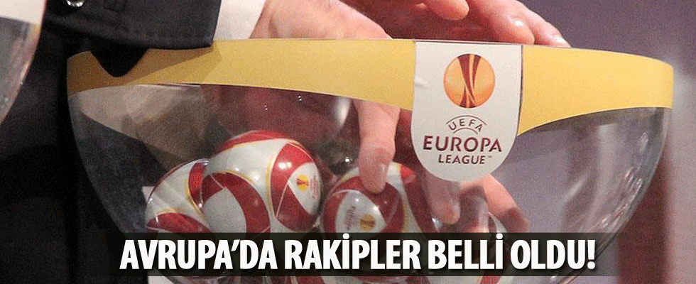 Beşiktaş, Trabzonspor ve Medipol Başakşehir'in rakipleri belli oldu