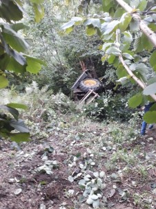 Gümeli'de Traktör Kazası Açıklaması 1 Yaralı