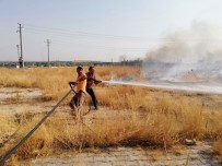 VİRANŞEHİR - Şanlıurfa'da Boşaltılan Mülteci Kampında Yangın