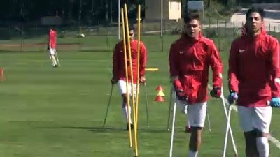 Ampute Milli Futbol Takımı'nın Düzce Kampı