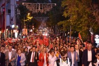 CUMHURİYET HALK PARTİSİ - Bilecik'teki Fener Alayında Caddeler Doldu Taştı