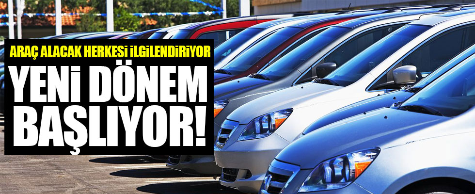 İkinci el araçlarda yeni dönem!