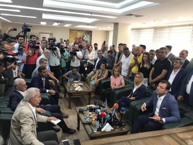 İmamoğlu'ndan HDP'ye Ziyaret Açıklaması 'Size Güç Olmak İçin Geldik'