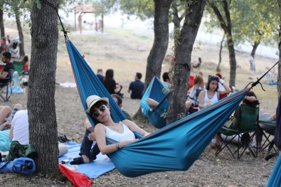 Dünyanın İlk Ve Tek Hamak Festivali Renkli Görüntülere Sahne Oldu